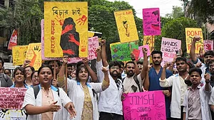 PTI : Protests in Kolkata over doctor's rape and murder |